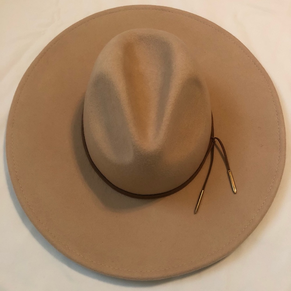 VICI Tan Wide Brimmed Hat
